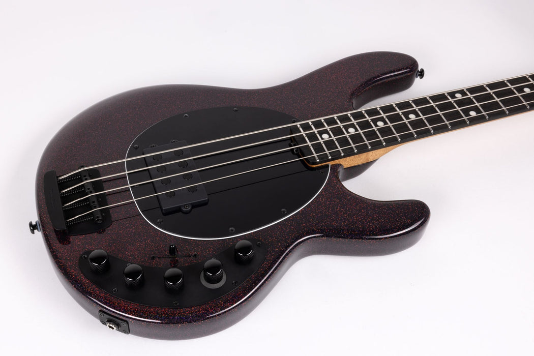 Ernie Ball Music Man DarkRay 4 Bass Guitar - Dark Rainbow