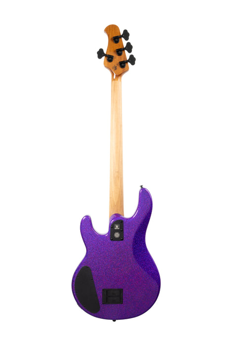Ernie Ball Music Man DarkRay Bass Guitar - Plasma Purple