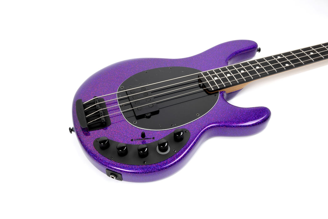 Ernie Ball Music Man DarkRay Bass Guitar - Plasma Purple