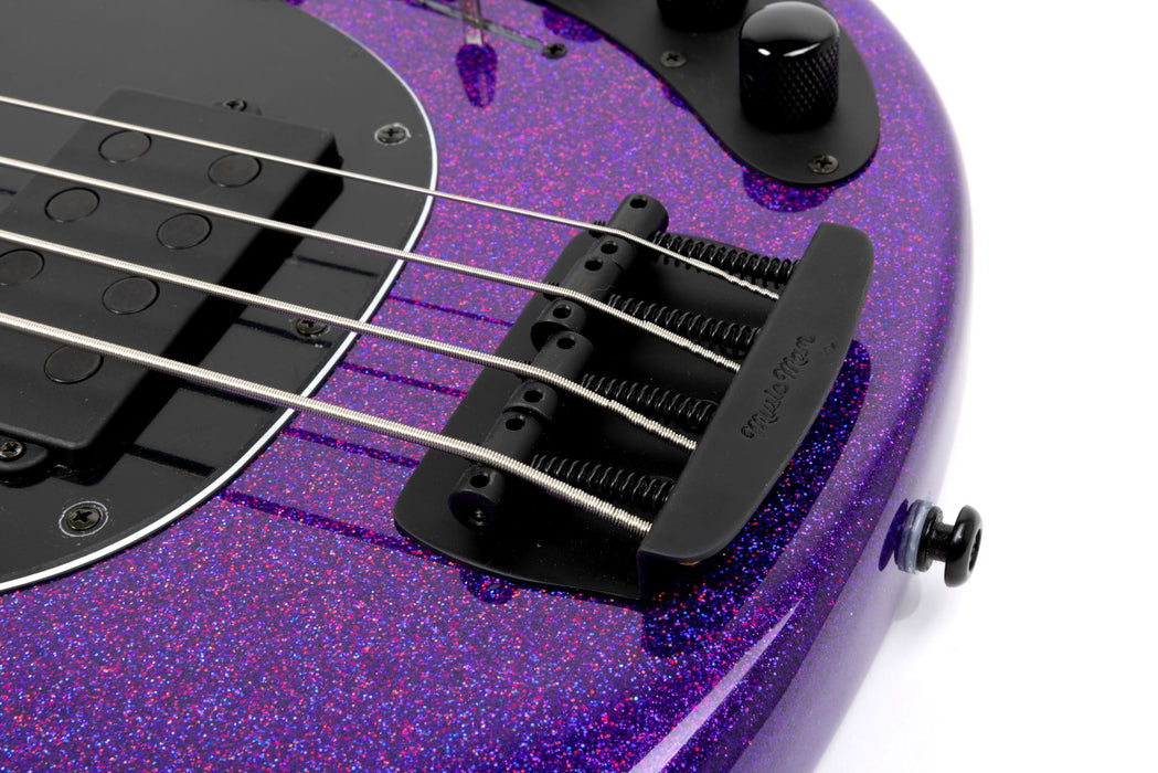 Ernie Ball Music Man DarkRay Bass Guitar - Plasma Purple