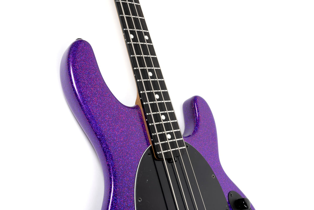 Ernie Ball Music Man DarkRay Bass Guitar - Plasma Purple