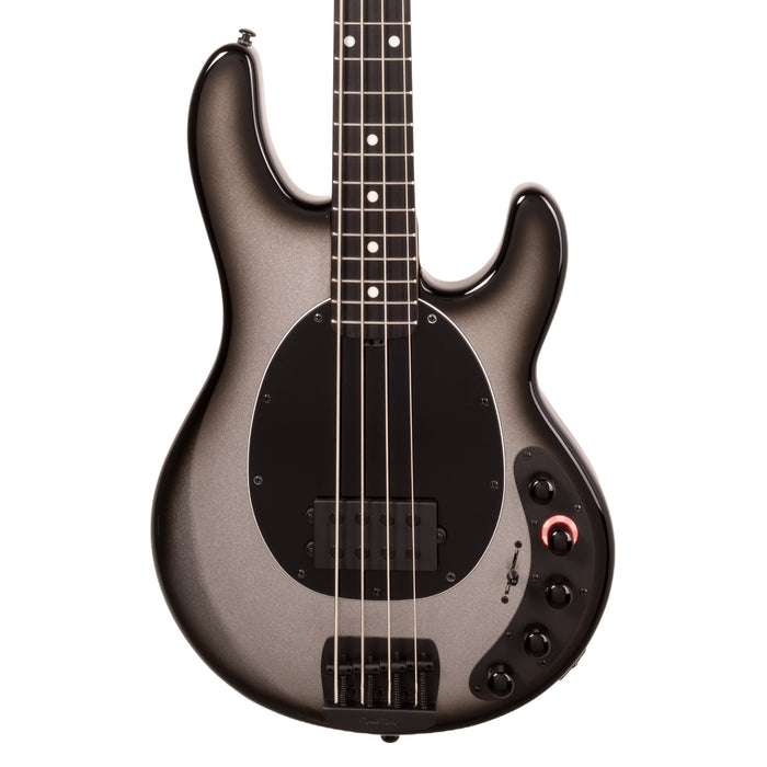 Ernie Ball Music Man DarkRay Bass Guitar - Silverburst
