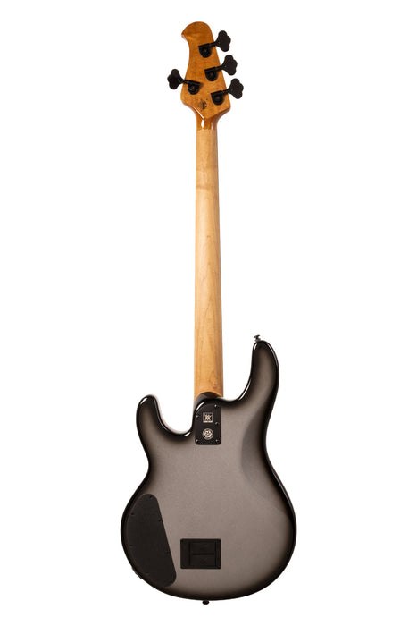 Ernie Ball Music Man DarkRay Bass Guitar - Silverburst