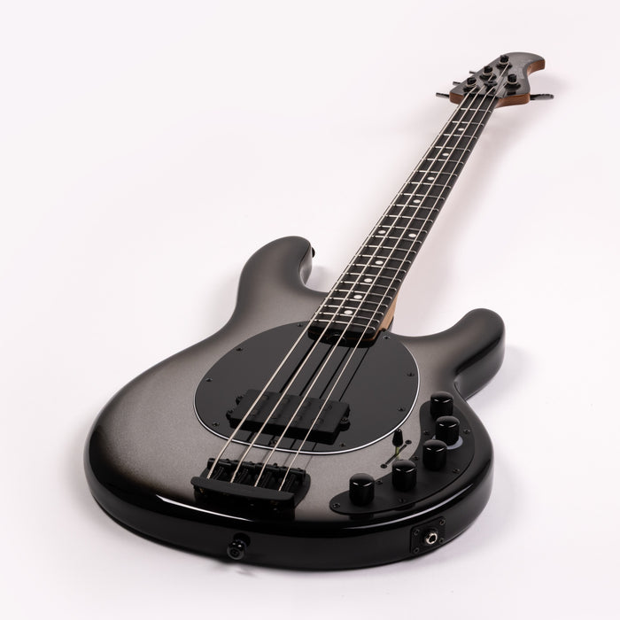 Ernie Ball Music Man DarkRay Bass Guitar - Silverburst