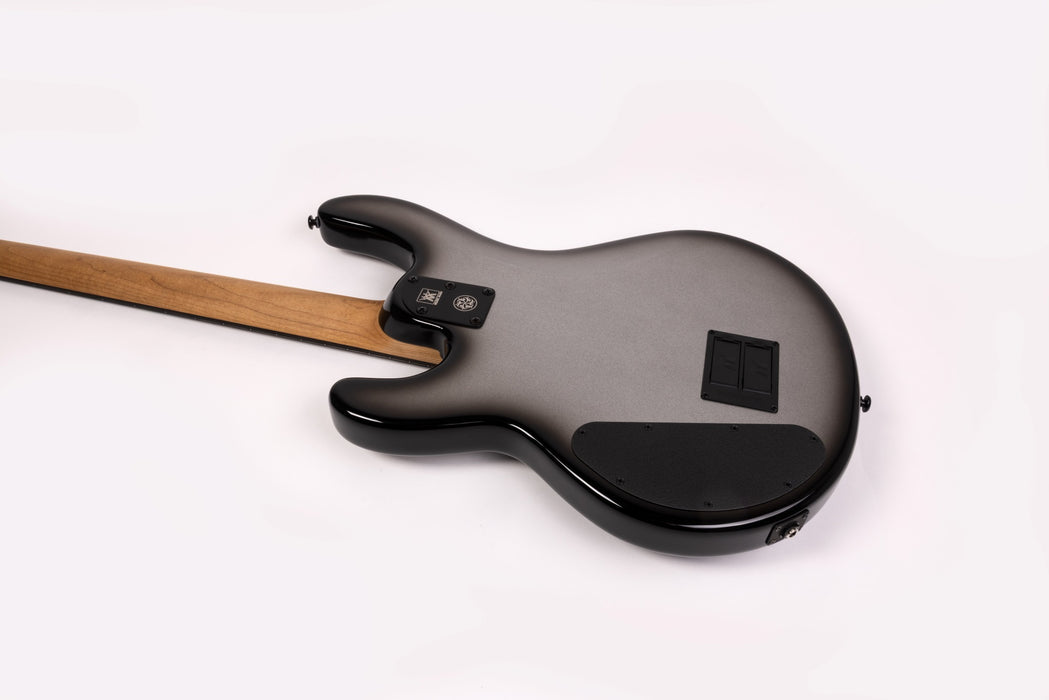 Ernie Ball Music Man DarkRay Bass Guitar - Silverburst