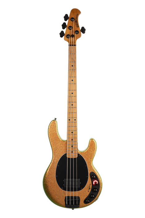 Ernie Ball Music Man DarkRay 4 Bass Guitar - Gold Bar