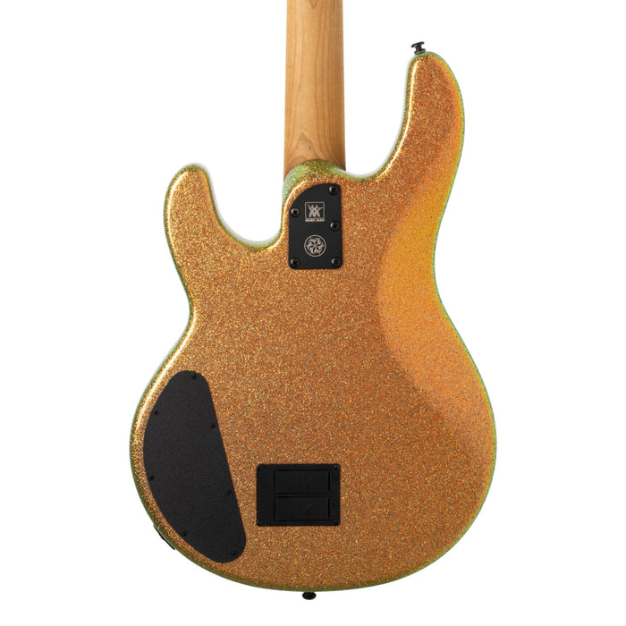 Ernie Ball Music Man DarkRay 4 Bass Guitar - Gold Bar