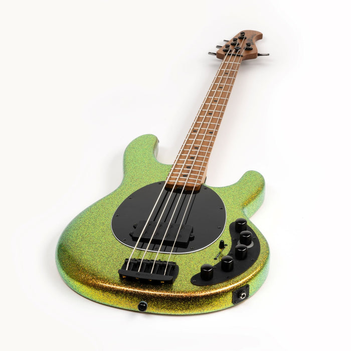 Ernie Ball Music Man DarkRay 4 Bass Guitar - Gold Bar