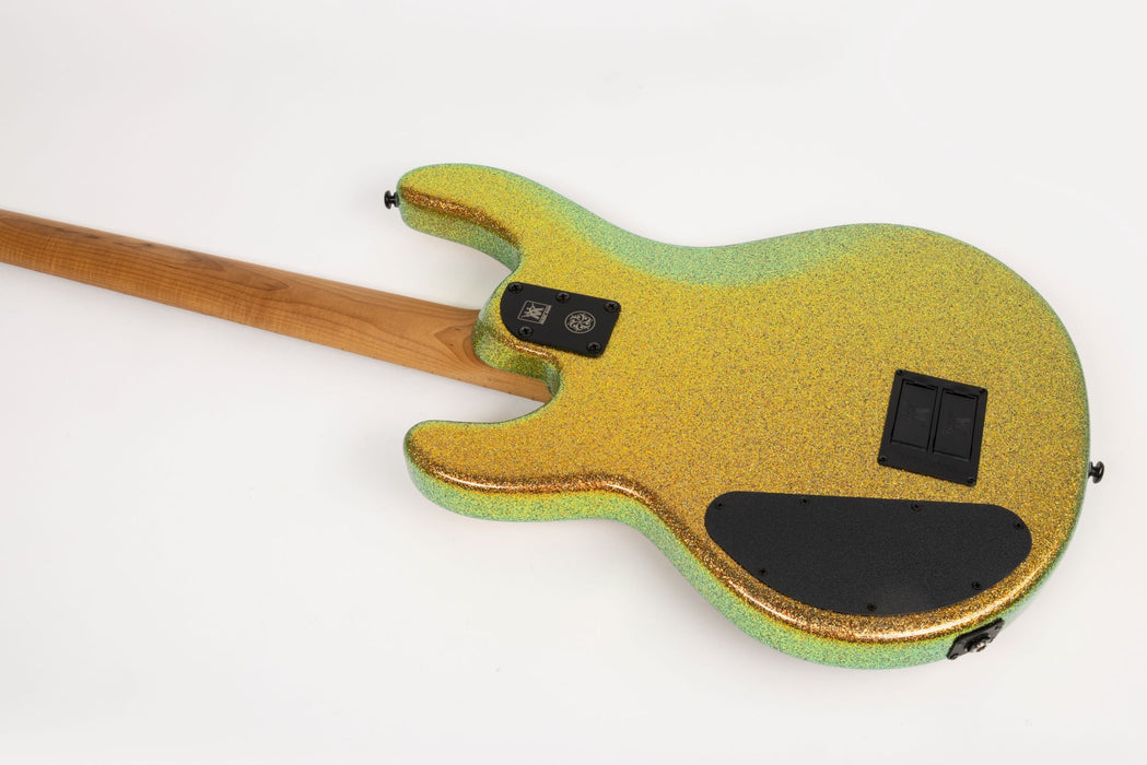 Ernie Ball Music Man DarkRay 4 Bass Guitar - Gold Bar