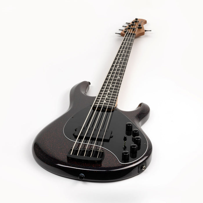 Ernie Ball Music Man DarkRay 5 Bass Guitar - Dark Rainbow