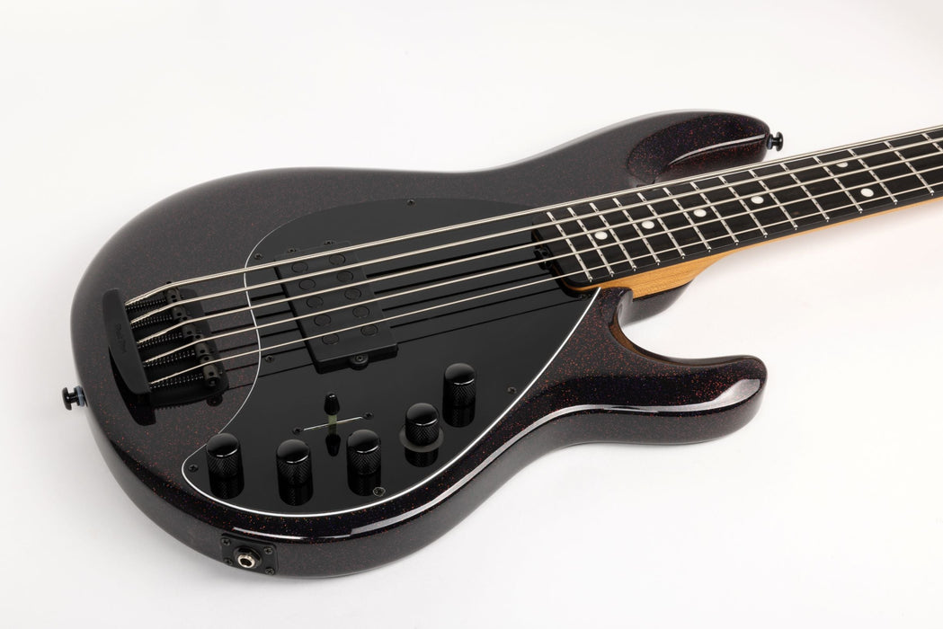 Ernie Ball Music Man DarkRay 5 Bass Guitar - Dark Rainbow