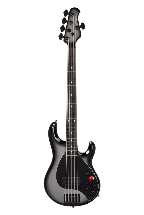 Ernie Ball Music Man DarkRay 5 5-String Bass Guitar - Silverburst