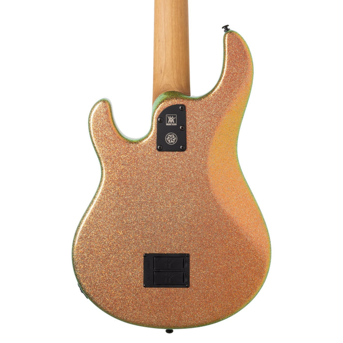 Ernie Ball Music Man DarkRay 5 Bass Guitar - Gold Bar