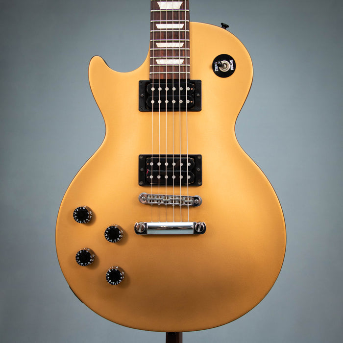 Gibson 2012 Les Paul LPJ Left Handed w/ Case - Rubbed Gold Top - Preowned
