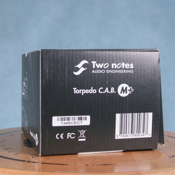 Two Notes Torpedo Cab M Plus IR Loader w/Box - Preowned