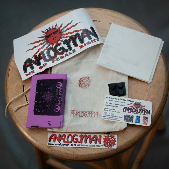 Analogman King Of Tone KOT V4 Overdrive Distortion Pedal w/Box - Preowned