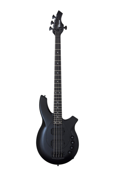 Ernie Ball Music Man Bongo HH Bass Guitar - Stealth Black