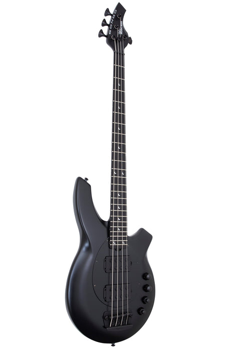Ernie Ball Music Man Bongo HH Bass Guitar - Stealth Black