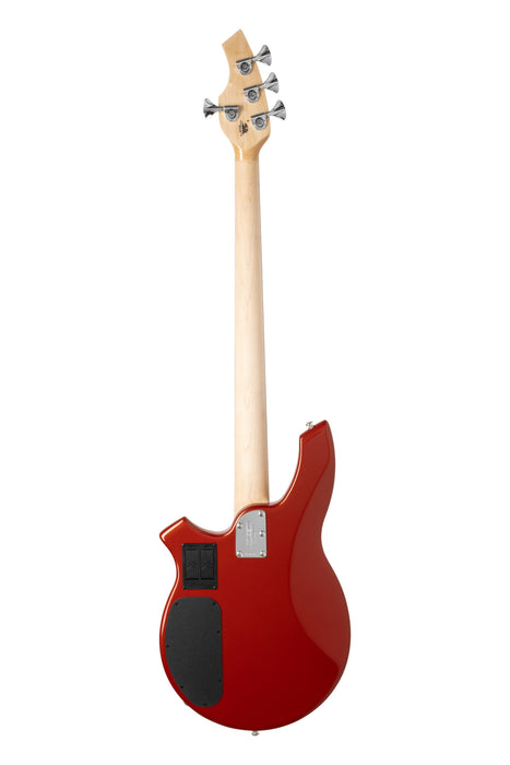 Ernie Ball Music Man Bongo HH Bass Guitar - Blood Orange