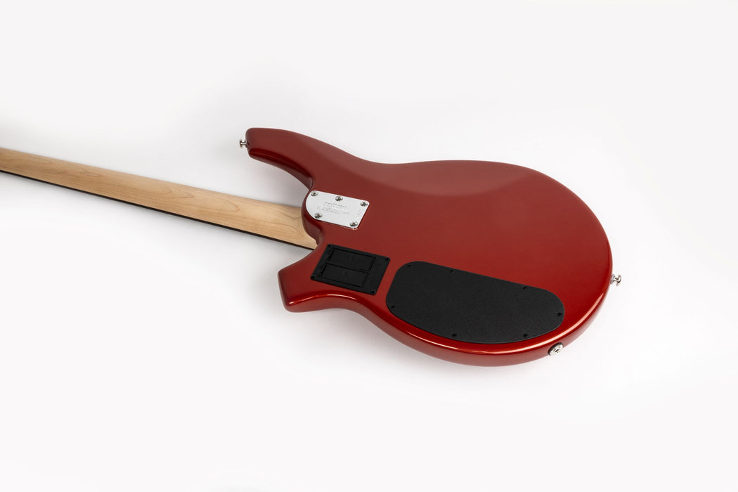 Ernie Ball Music Man Bongo HH Bass Guitar - Blood Orange