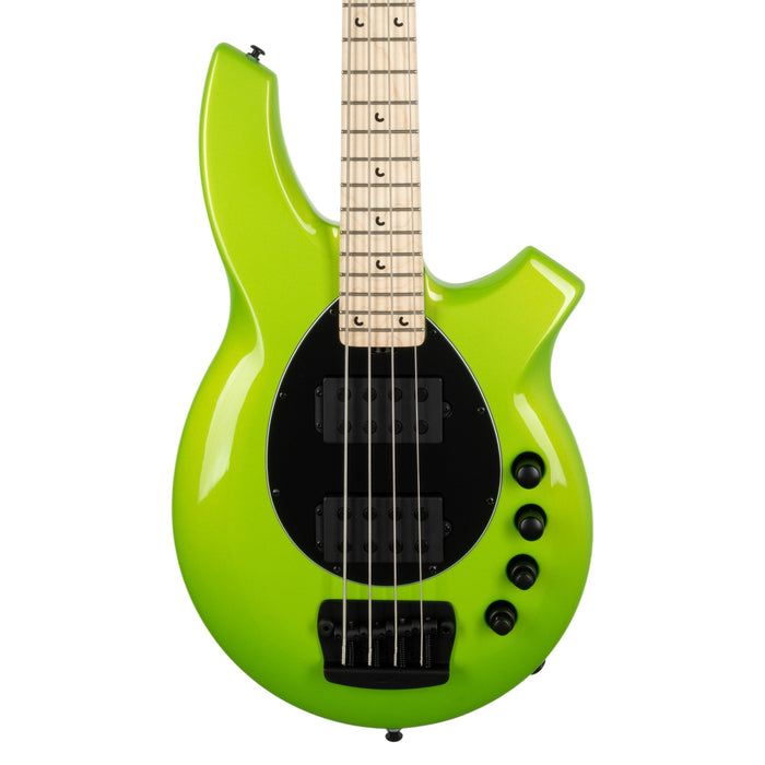 Ernie Ball Music Man Bongo HH Bass Guitar - Mantis Green