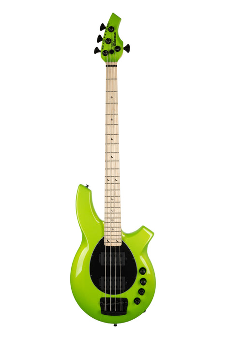 Ernie Ball Music Man Bongo HH Bass Guitar - Mantis Green