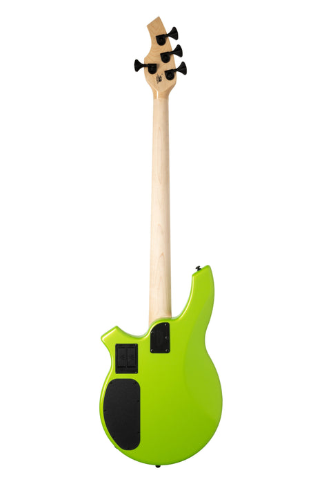 Ernie Ball Music Man Bongo HH Bass Guitar - Mantis Green