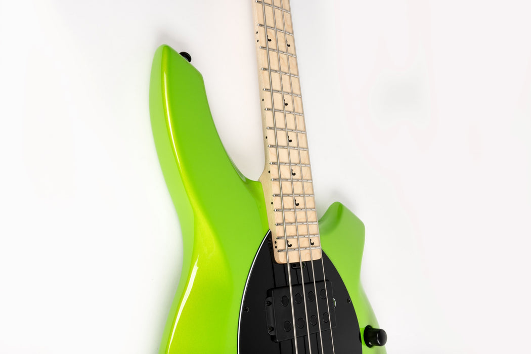 Ernie Ball Music Man Bongo HH Bass Guitar - Mantis Green