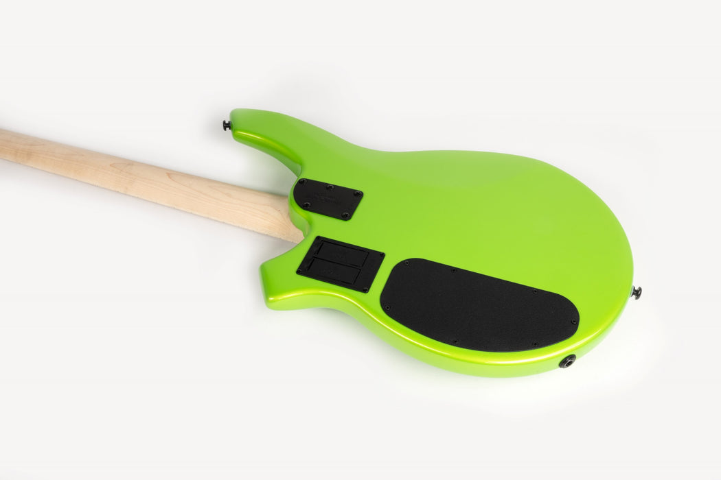 Ernie Ball Music Man Bongo HH Bass Guitar - Mantis Green