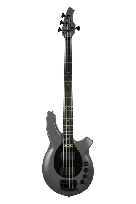 Ernie Ball Music Man Bongo HH Bass Guitar - Titan Gray