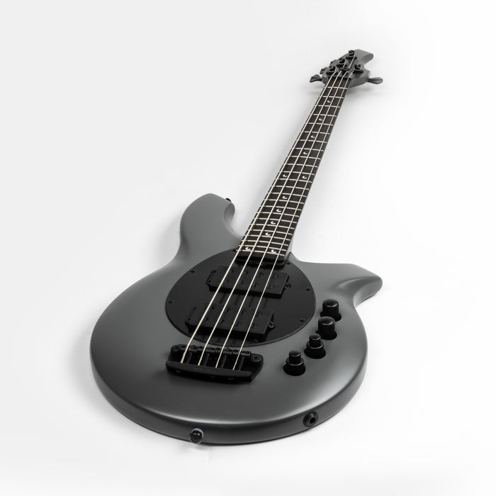 Ernie Ball Music Man Bongo HH Bass Guitar - Titan Gray