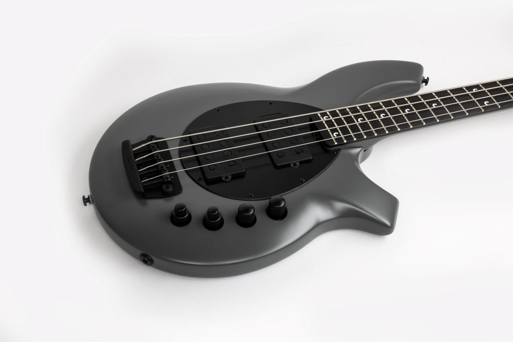 Ernie Ball Music Man Bongo HH Bass Guitar - Titan Gray