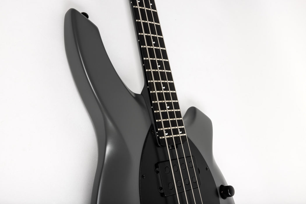 Ernie Ball Music Man Bongo HH Bass Guitar - Titan Gray