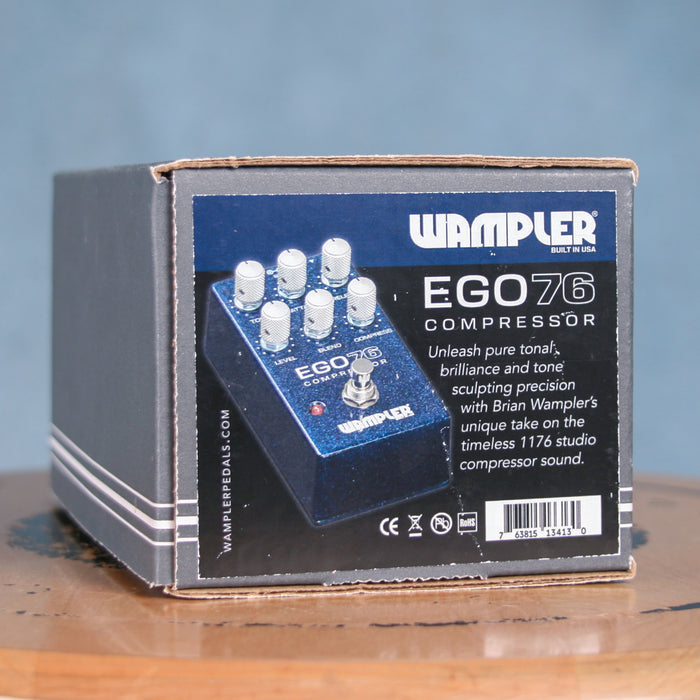 Wampler Ego 76 Compressor Effects Pedal w/Box - Preowned