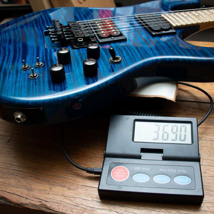 Carvin Kiesel 2022 Jason Becker JB200C w/Case - Sapphire Blue - Preowned