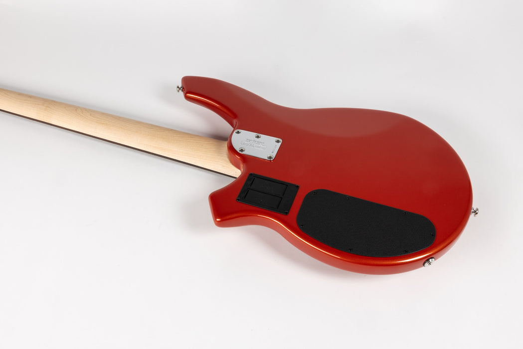 Ernie Ball Music Man Bongo 5 HH Bass Guitar - Blood Orange