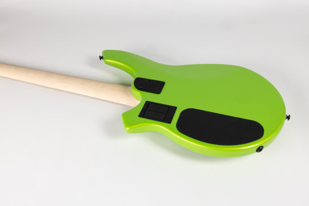 Ernie Ball Music Man Bongo 5 HH Bass Guitar - Mantis Green