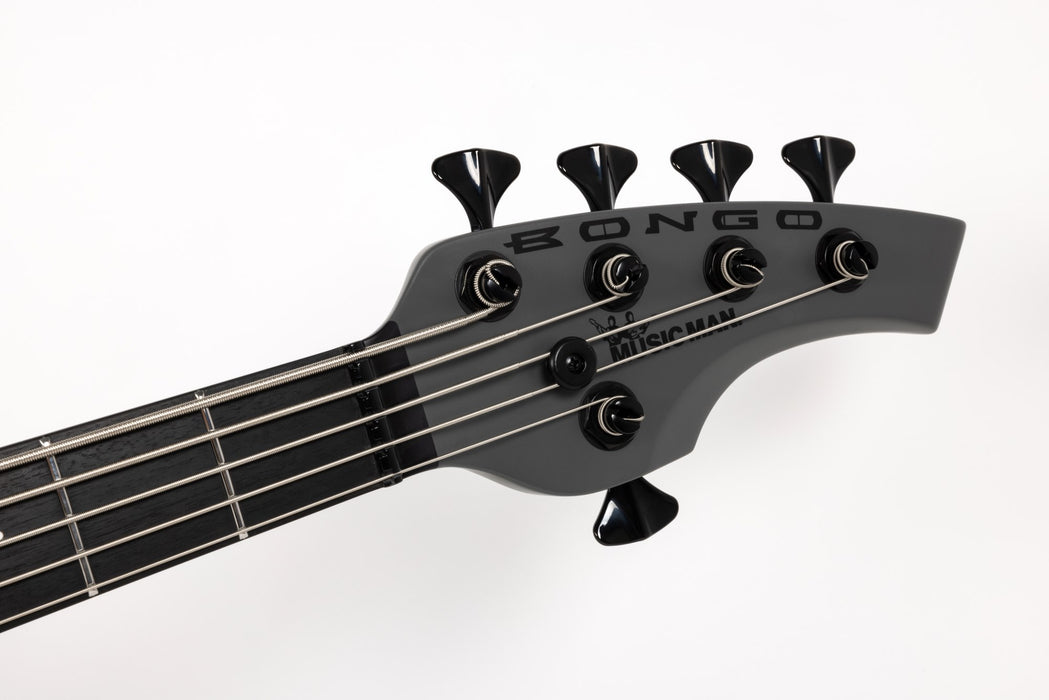 Ernie Ball Music Man Bongo 5 HH Bass Guitar - Titan Gray