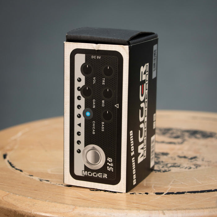 Mooer Brown Sound 015 Micro Preamp Pedal w/Box - Preowned