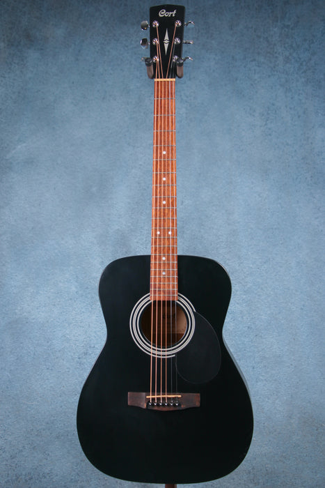 Cort AF510 BKS Acoustic Guitar - Black Satin - Preowned