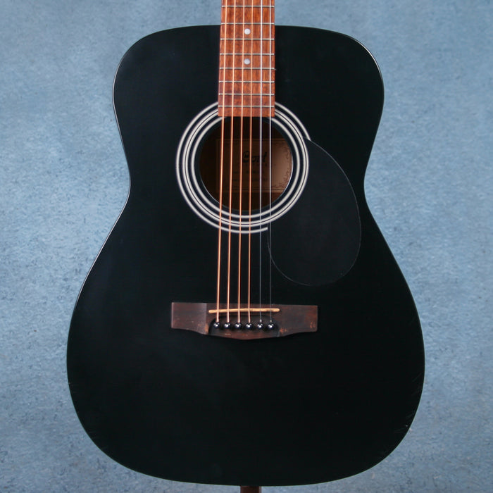 Cort AF510 BKS Acoustic Guitar - Black Satin - Preowned