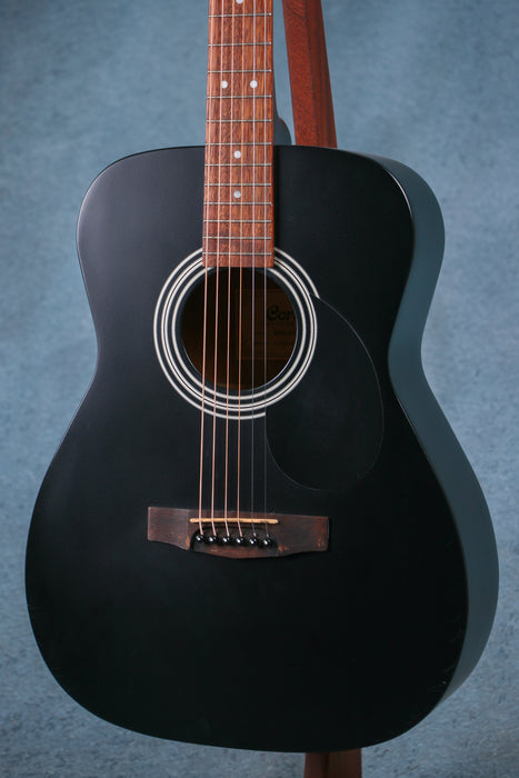 Cort AF510 BKS Acoustic Guitar - Black Satin - Preowned