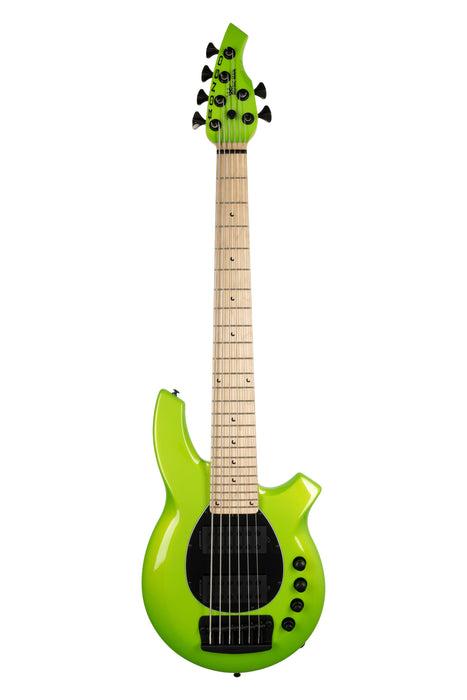 Ernie Ball Music Man Bongo 6 HH Bass Guitar - Mantis Green