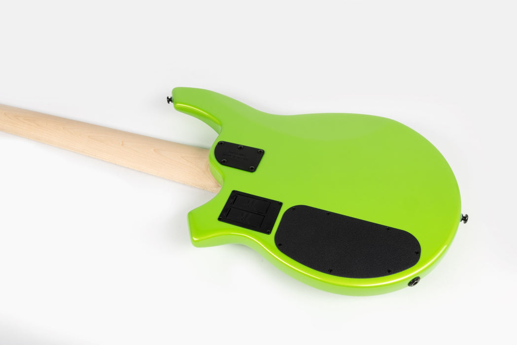 Ernie Ball Music Man Bongo 6 HH Bass Guitar - Mantis Green