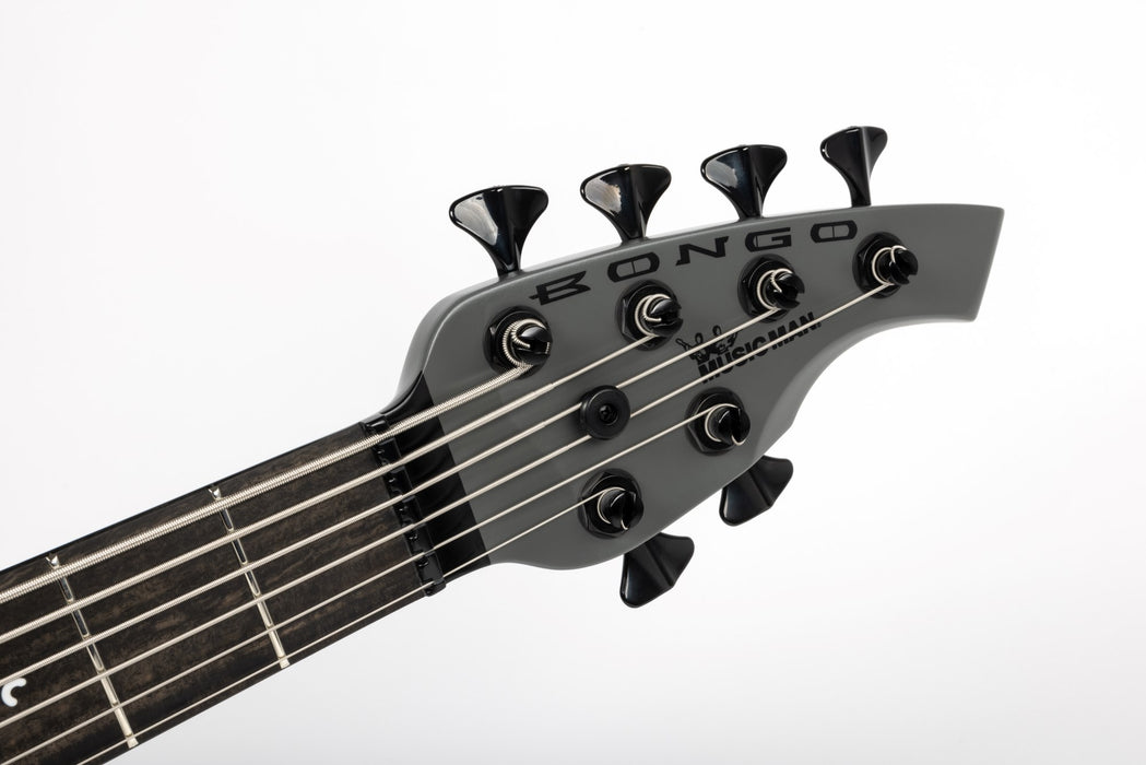 Ernie Ball Music Man Bongo 6 HH Bass Guitar - Titan Gray