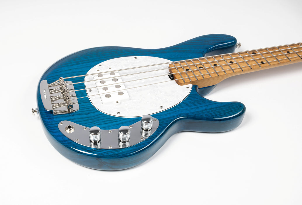 Ernie Ball Music Man Short Scale StingRay - Translucent Blue