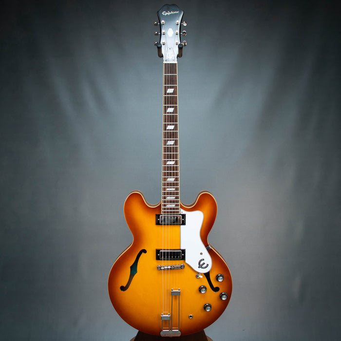 Epiphone Riviera Frequensator Electric Guitar - Royal Tan - Preowned