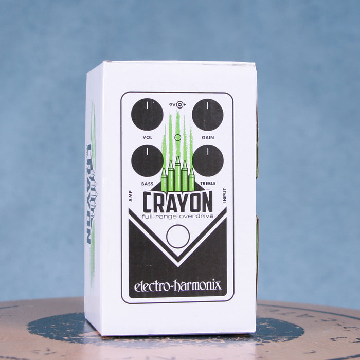 Electro Harmonix Crayon Full-range Overdrive Effects Pedal w/Box - Preowned