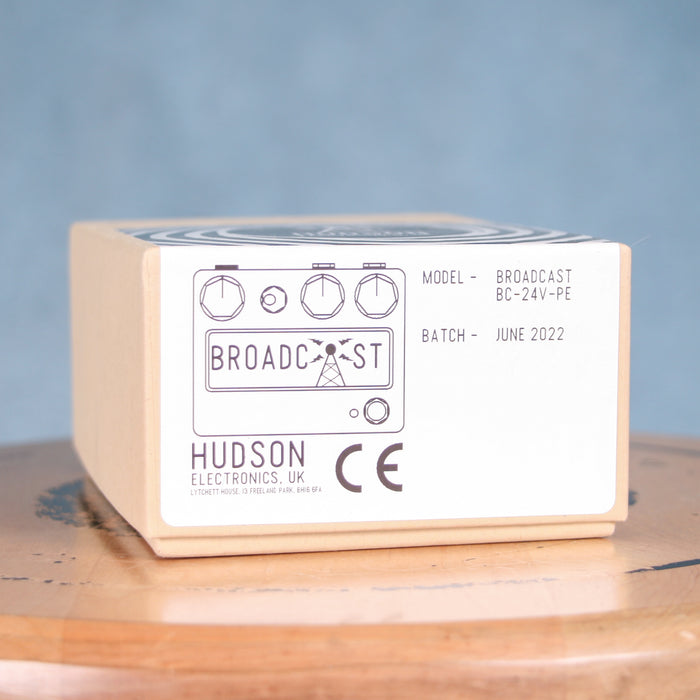 Hudson Electronics Broadcast Germanium Pre Amp Effects Pedal w/Box - Preowned