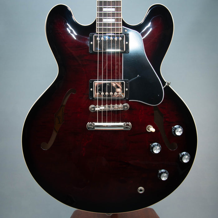 Gibson ES-335 Figured Electric Guitar w/Case - Blood Moon Burst - Preowned